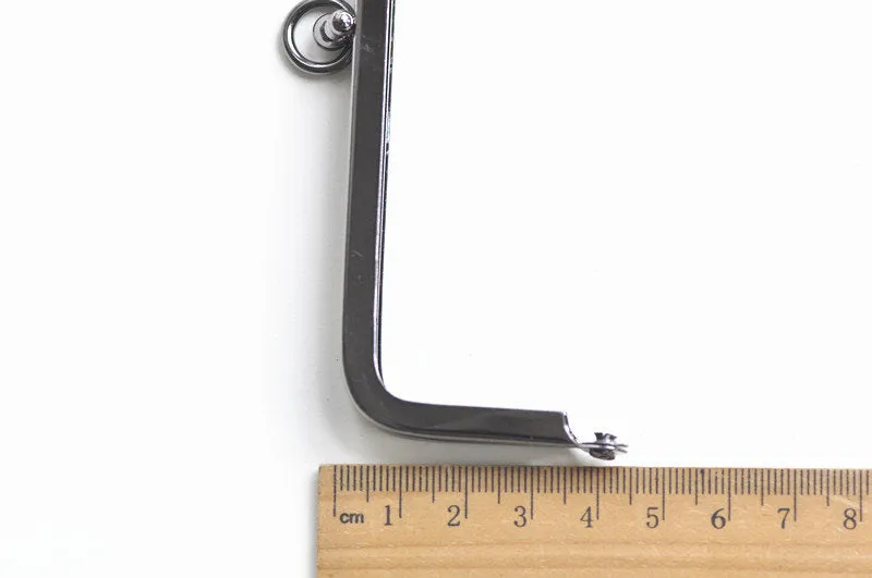 5" Gunmental Purse Frame / Handle Purse Frame 13x4.5cm (5"x2")