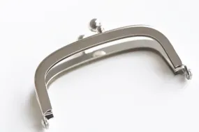 8.5cm Silver Purse Frame Mini Bag Hanger 8.5cm x 4cm