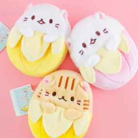 Bananya Fluffy Coin Purse