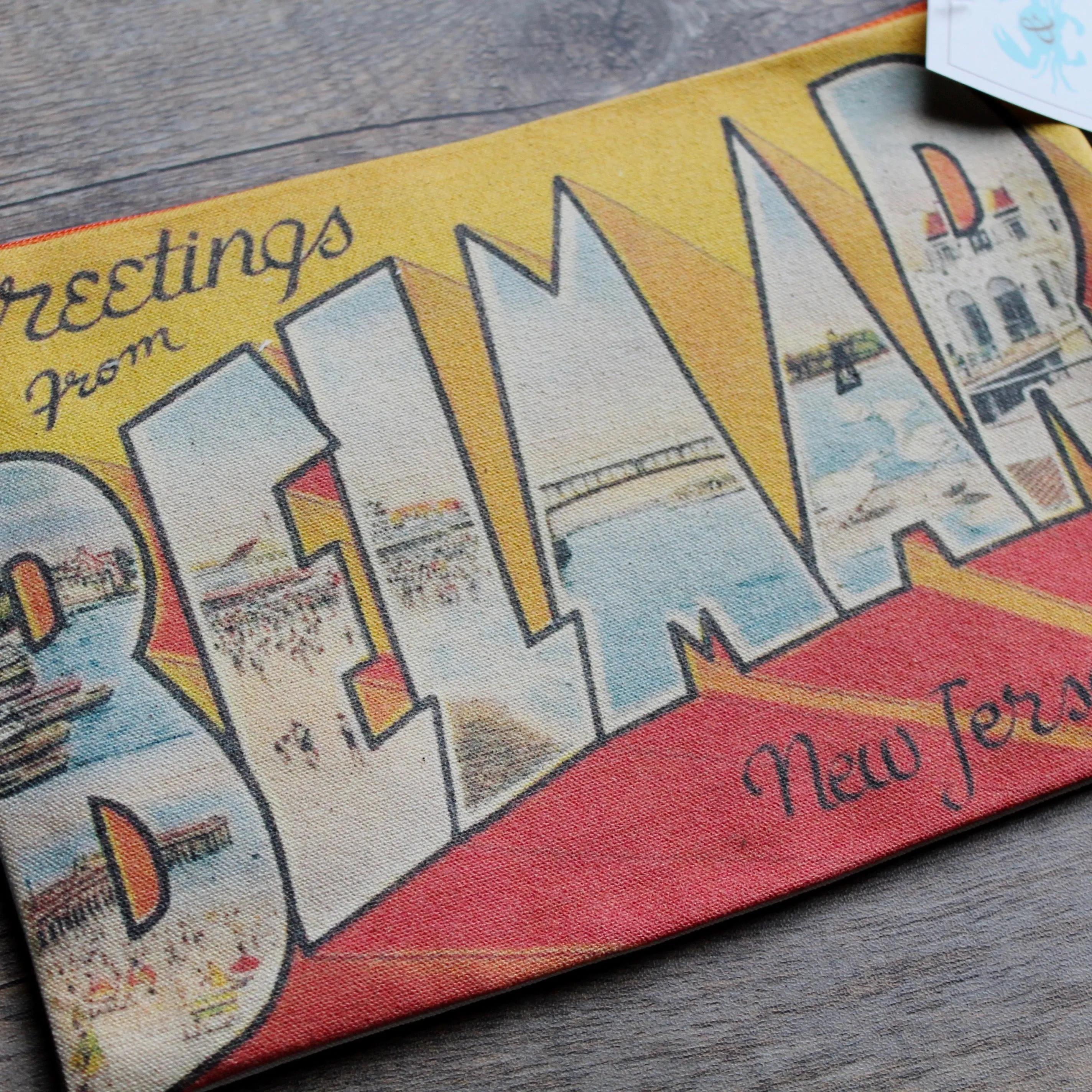Belmar NJ clutch bag