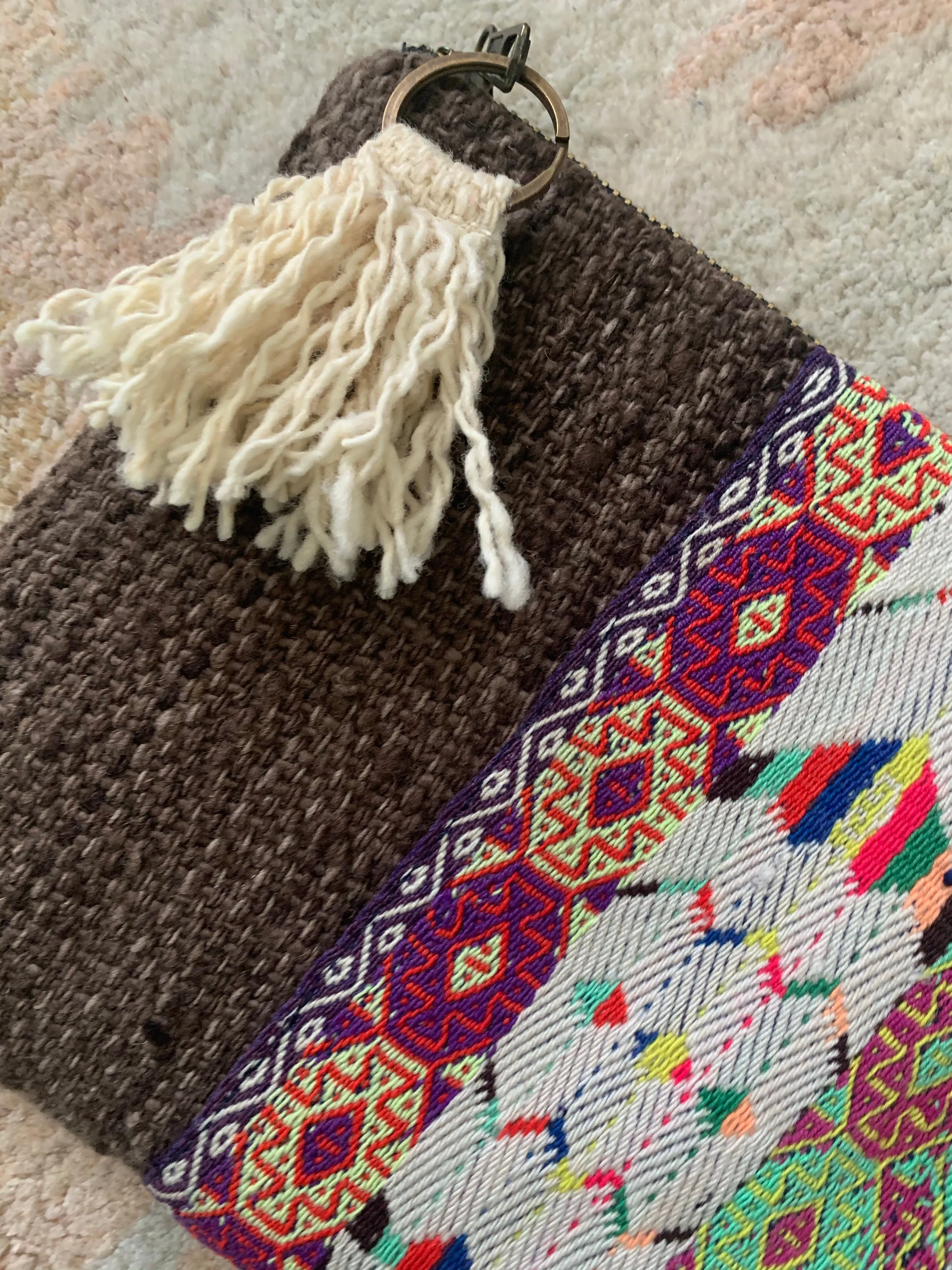 Cinturon Convertible Bag in Brown (MORE TEXTILES)