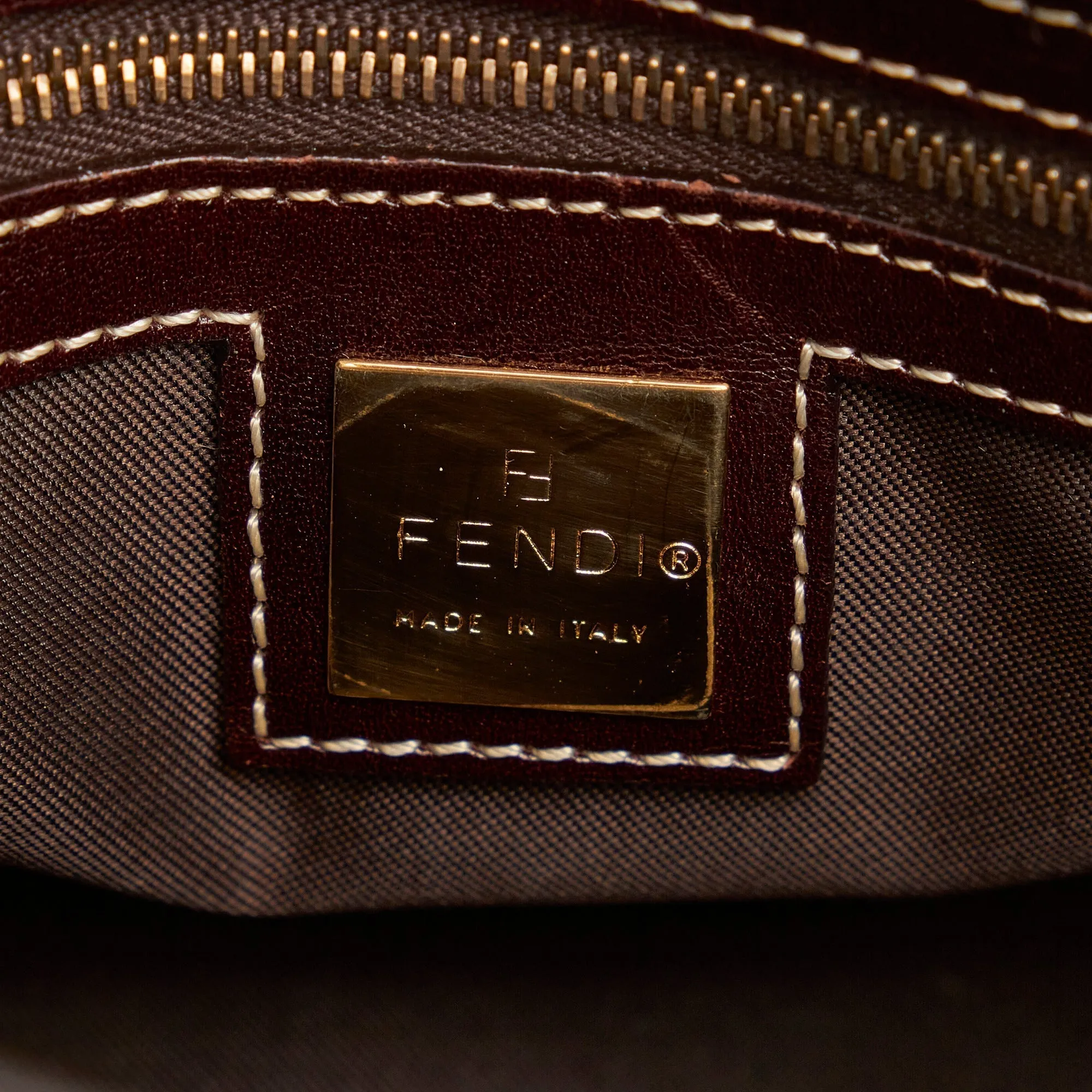 FENDI Crystal Zucchino Handbag