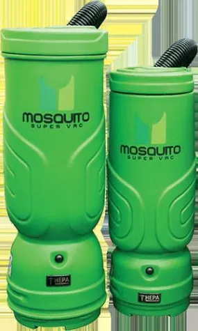 Mosquito Super HEPA Backpack Vacuum with Standard Tool Kit, 6 Quart, Green