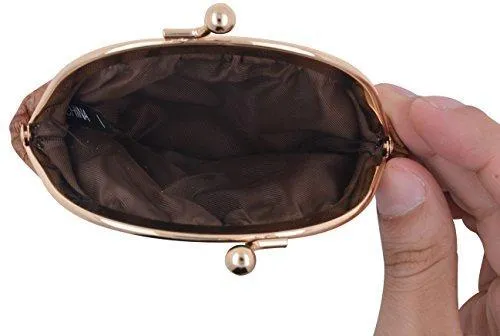 New Women's Waterproof Eel Skin Small Coin Change Purse Wallet by Marshal