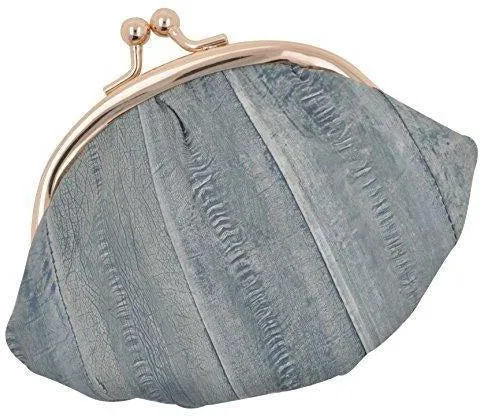 New Women's Waterproof Eel Skin Small Coin Change Purse Wallet by Marshal