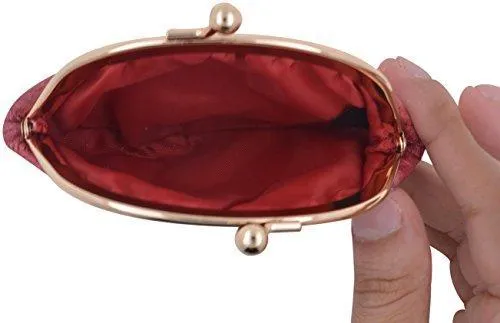 New Women's Waterproof Eel Skin Small Coin Change Purse Wallet by Marshal
