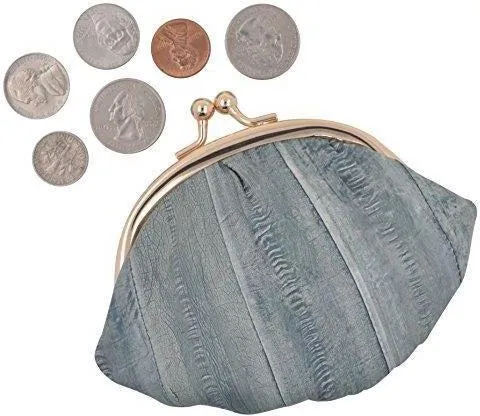 New Women's Waterproof Eel Skin Small Coin Change Purse Wallet by Marshal