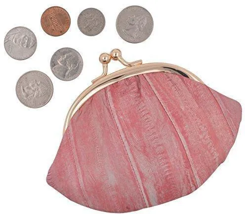 New Women's Waterproof Eel Skin Small Coin Change Purse Wallet by Marshal