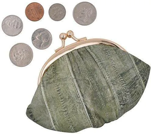 New Women's Waterproof Eel Skin Small Coin Change Purse Wallet by Marshal