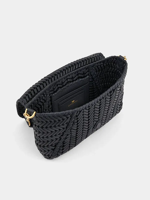 The Neeson Tassel Shoulder Bag in Marine