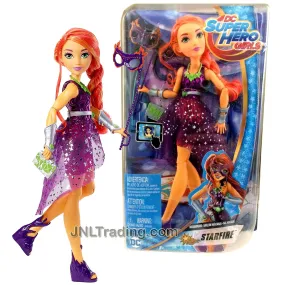 Year 2017 DC Super Hero Girls Series 12 Inch Doll Figure - Masquerade STARFIRE with Mask, Necklace and Purse